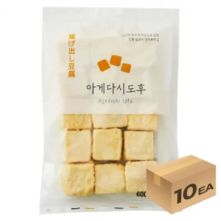 1박스) 모노 냉동 아게다시도후 600g x 10개입