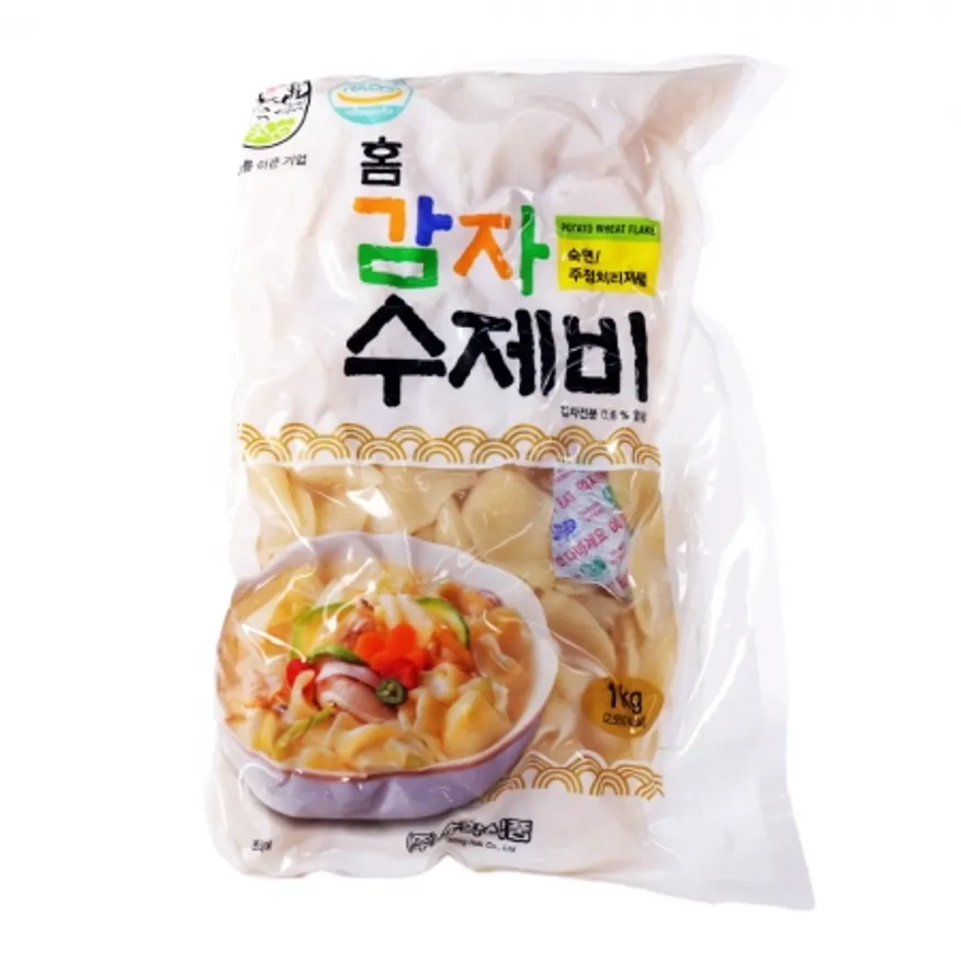 송학 감자수제비 1kg 이미지