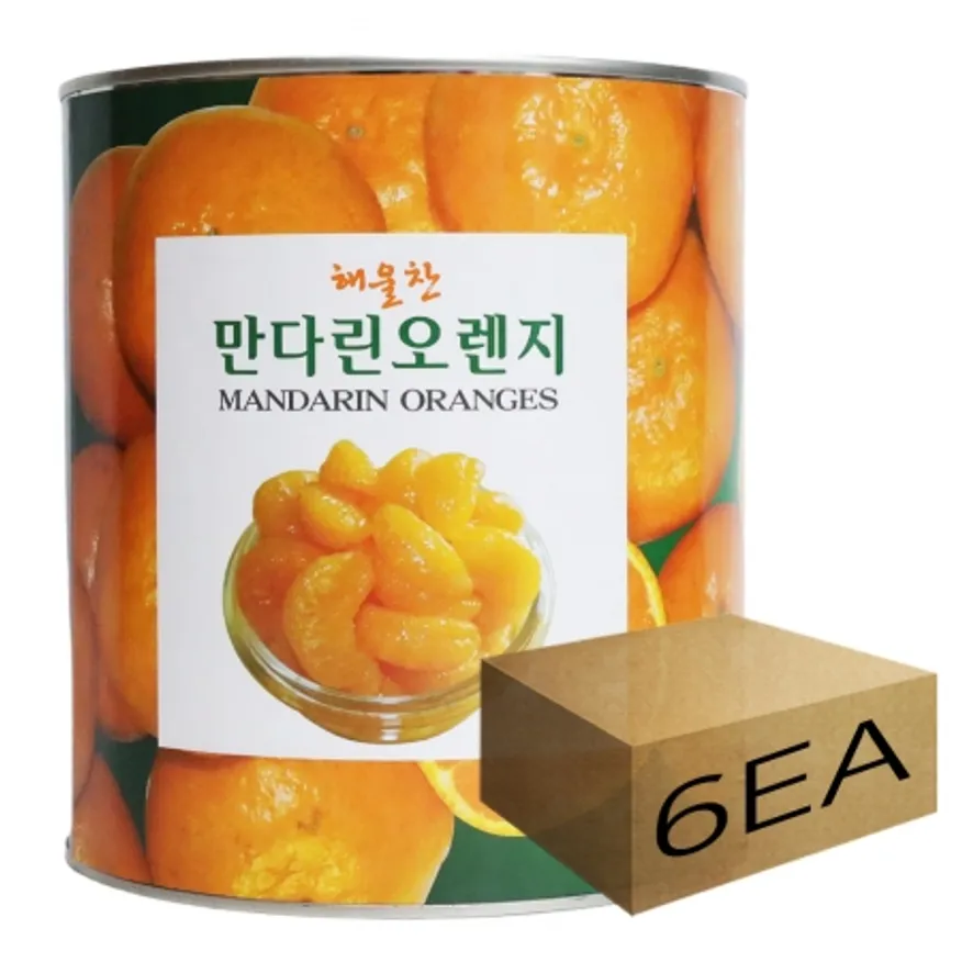 1박스) 해울찬 만다린 밀감 3kg x 6개입 이미지