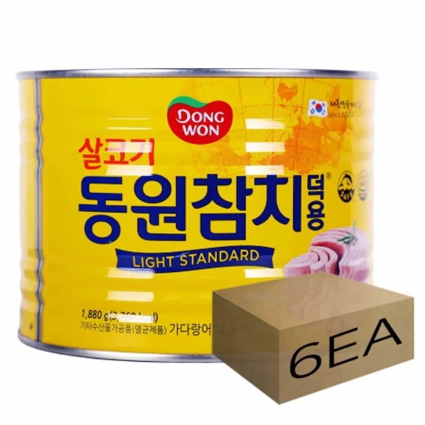 1박스) 동원 참치 1.88kg x 6개입 이미지