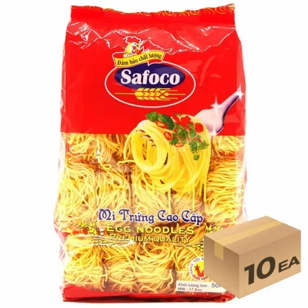 1박스) 사포코 에그누들 홍콩면 500g x 10개입