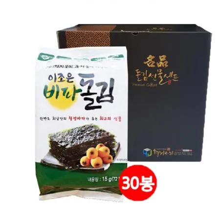 비파돌김식탁용(15g), 30봉