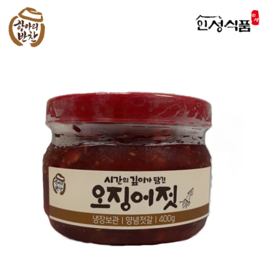 항아리반찬 오징어젓 400g 이미지