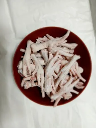 [냉동] 손질닭발(뼈있는) 1kg 발톱제거 통닭발_국내산_원물_10kg★ (당일 생산 국산닭) 이미지