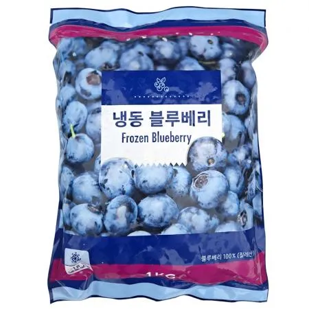 냉동 블루베리 칠레산 1kg