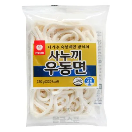[천일] 사누끼 우동면 (1인) 230g