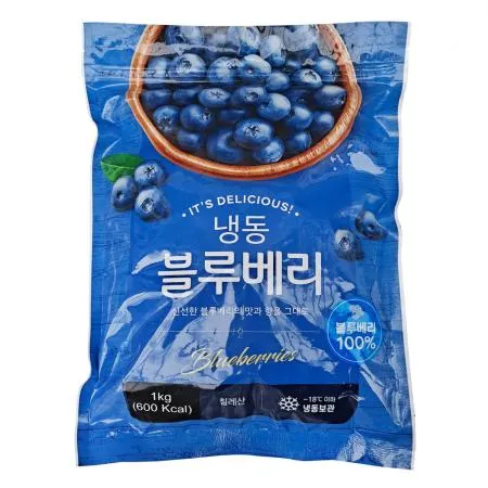 냉동 블루베리 칠레산 1kg