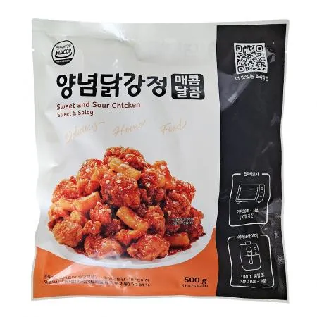 [동해] 매콤달콤 양념 닭강정 500g