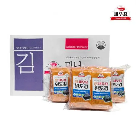 새우표 완도 미니 도시락김 2g x 240봉