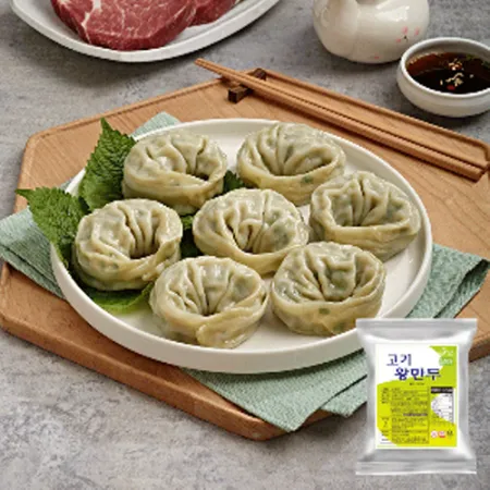 [천두식품]고기왕만두 1.4kg(70g*20개) * 10봉