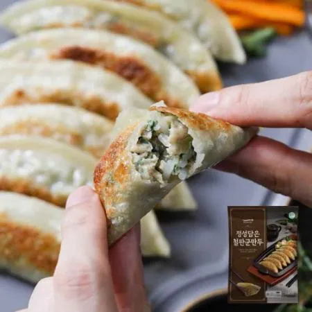 [천두식품]철판군만두 1.4kg(28g*50개) * 10봉 이미지