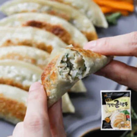 [천두식품]철판군만두600g (28g*22개) 이미지