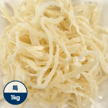 백진미오징어채<특>1kg/국내가공