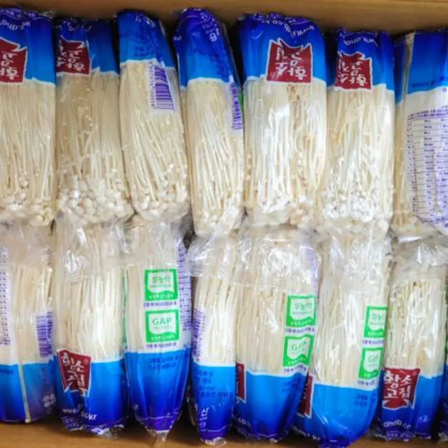 야채왕 팽이버섯 34봉지 5kg내외 이미지