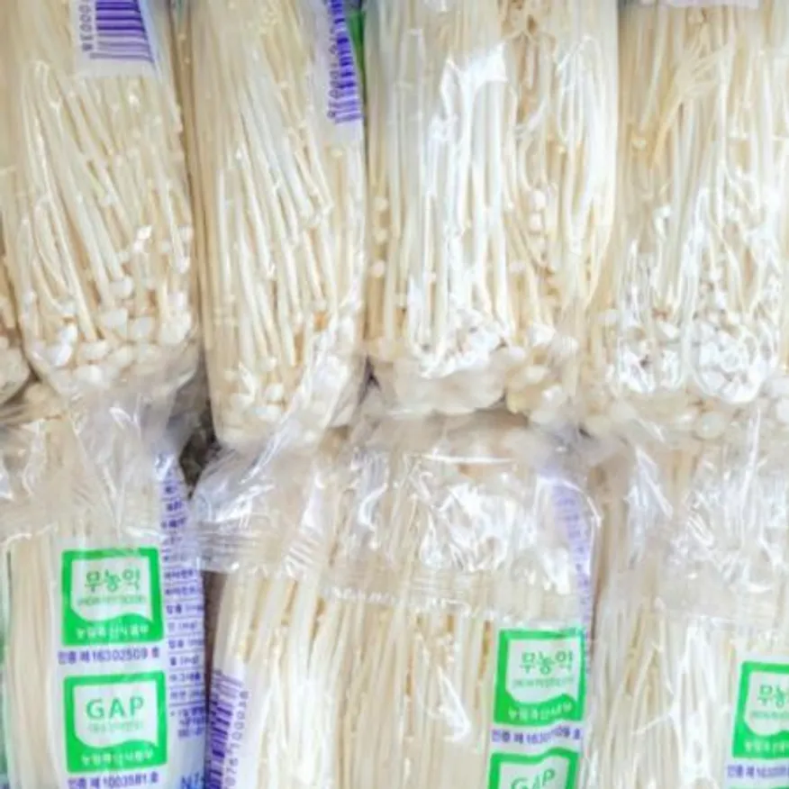 야채왕 팽이버섯 34봉지 5kg내외 이미지