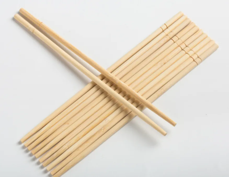 원바이 갈색여우 둥근대나무 젓가락 1000개 이미지