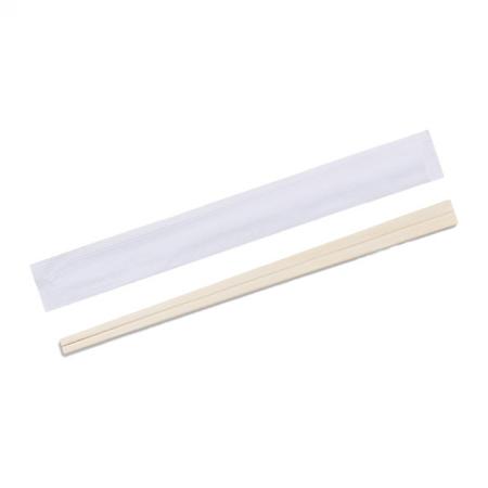 원바이 흰색 무지 알뜰형 백양목 젓가락 1000개