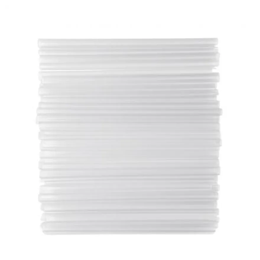원바이 일자 빨대 12.0 mm x 210 mm 벌크 2400개 (투명) 이미지