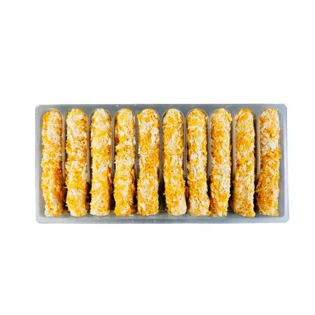 브레디드 대왕오징어스틱 빵가루 오징어튀김 50g*10ea 