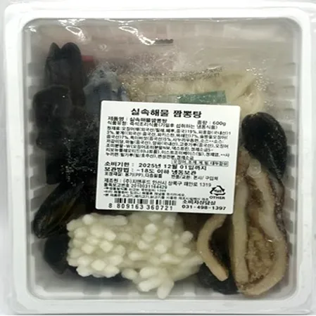 실속해물짬뽕탕 600g ㈜지앤푸드