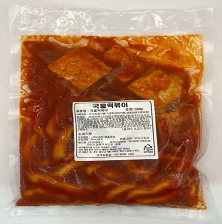 국물떡볶이(대) 600g ㈜지앤푸드