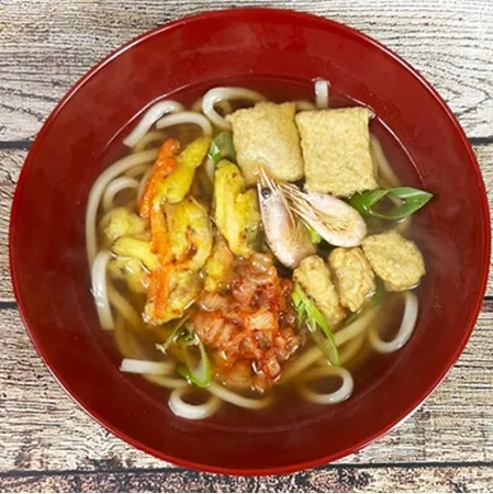 모듬김치우동 400g ㈜지앤푸드