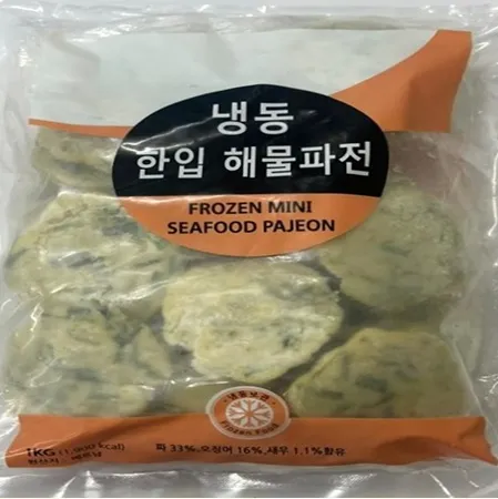 한입 해물파전 1kg