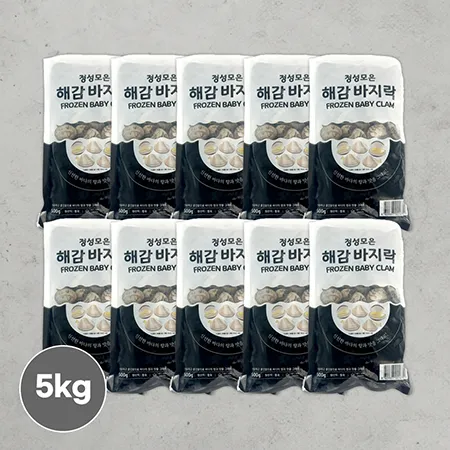 피바지락 5kg (500gX10) (40/60) 이미지