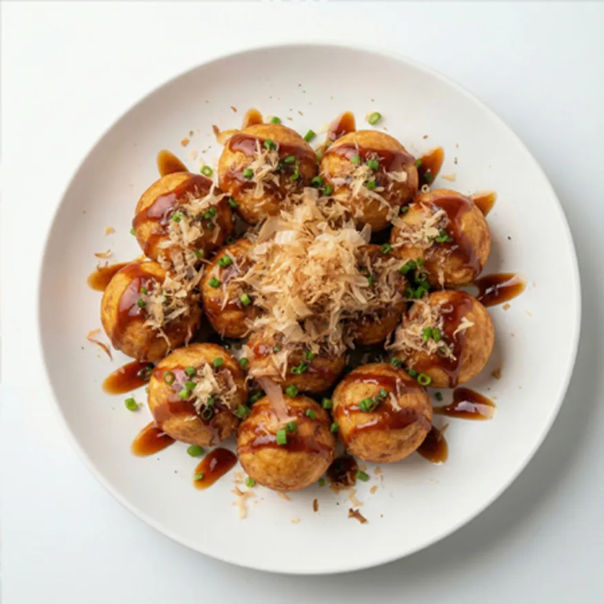 냉동타코야끼10kg (1kg 10개입) 이미지