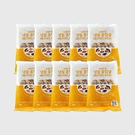 자숙홍합살 2kg (200gX10) 이미지