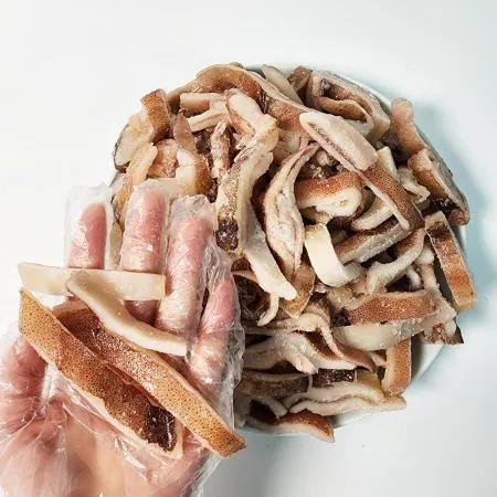 국산 오징어채 슬라이스 (다리,몸통 포함)1kg