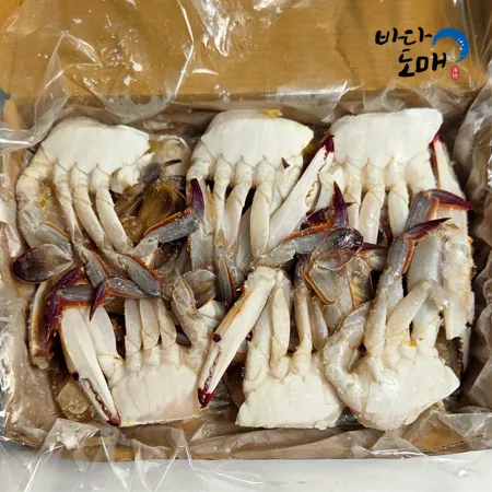 냉동 절단꽃게 2L 1박스(450gx12팩) 업소용 벌크 손질꽃게 이미지