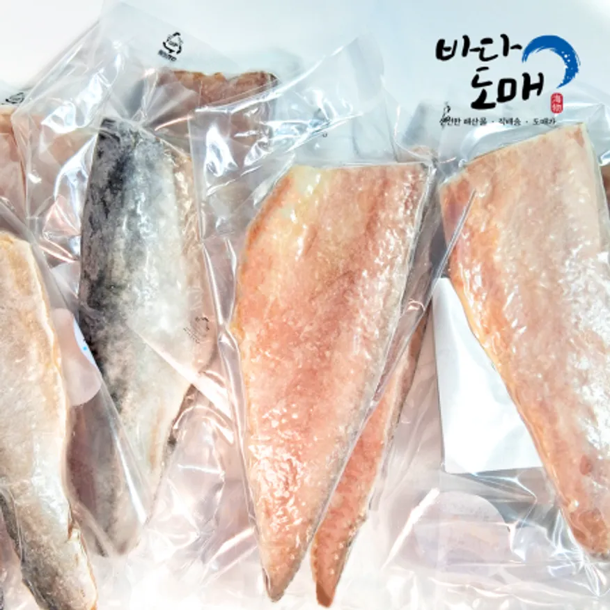 순살고등어(2개 x 5팩) (800g이상) 국산 아기생선 가시없는 뼈없는 손질고등어 저염 필렛 이미지