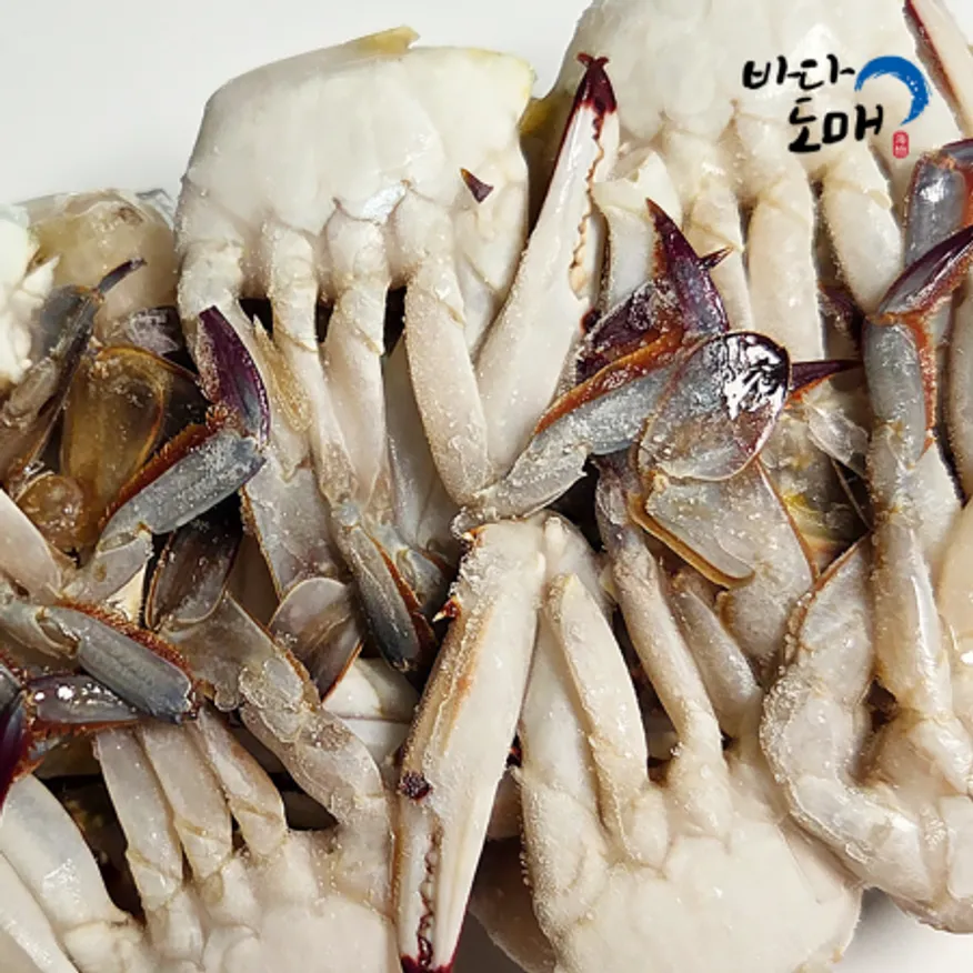 냉동 절단꽃게 2L 1박스(450gx12팩) 업소용 벌크 손질꽃게 이미지