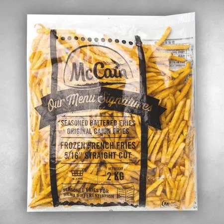 [무료배송] 맥케인 케이준 양념 감자튀김 2kg 냉동 맘스터치 에어프라이어 대용량 업소용 시즌드베터드