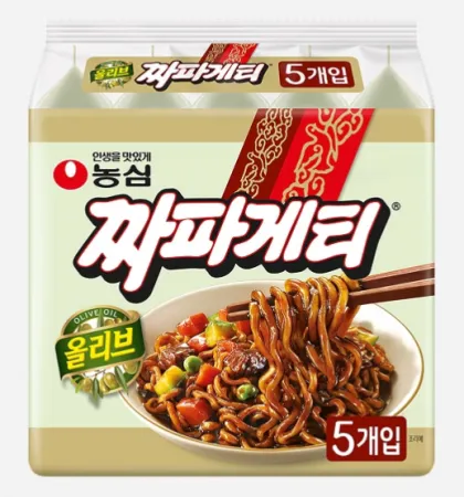 농심 짜파게티 멀티 5입