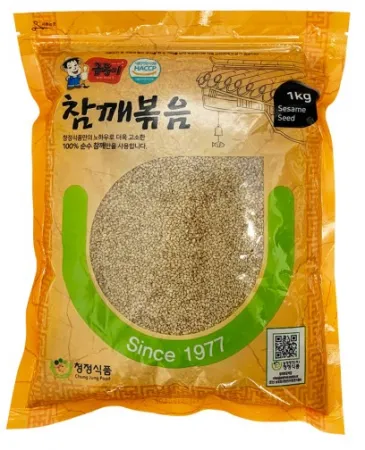 [택배]류씨네 볶음통깨 1kg 교차출고 참깨 수입 이미지