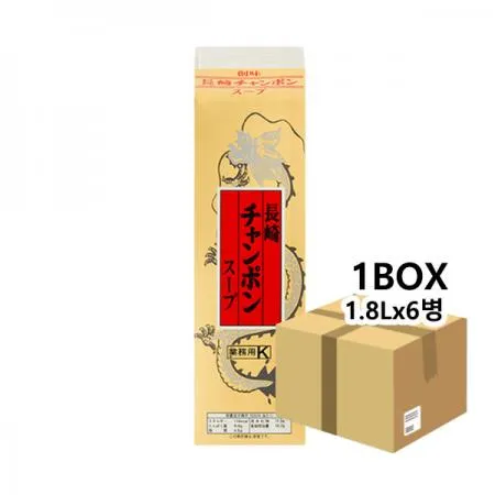 젠미 소미 나가사끼짬뽕소스 1.8Lx6