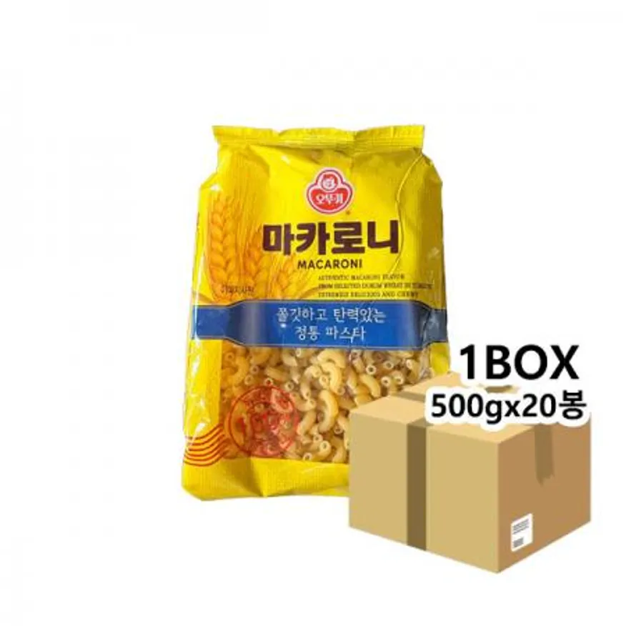 오뚜기 마카로니 500gx20팩 이미지