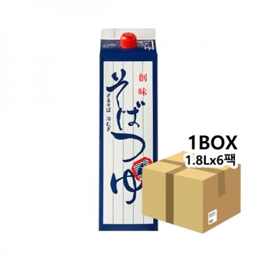 젠미 소미 소바쯔유 1.8Lx6팩 이미지