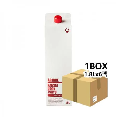아리아케 우동쯔유 1.8Lx6팩