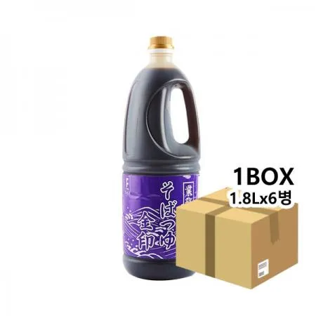 후타바 소바쯔유 킨지루시 1.8Lx6병