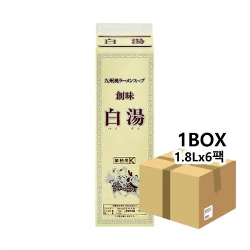 젠미 소미 빠이탄 라멘육수 1.8Lx6팩 이미지