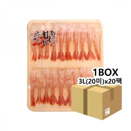횟감용 아마애비 3L(95g)x20팩