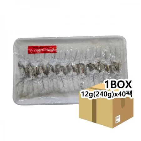산호 하비코 백미새우 12gx40팩