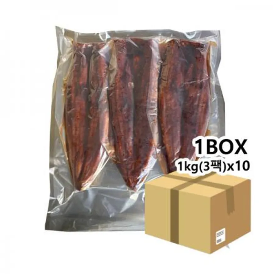 진젠 양념 민물장어구이 1kg(3미)x10팩 이미지