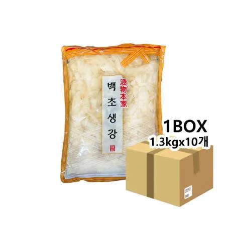 토호 업소용 백초생강 1.3kgx10팩