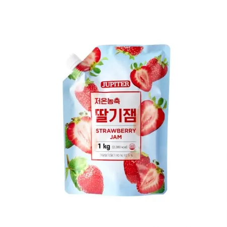 쥬피터 저온농축 딸기잼 1kg