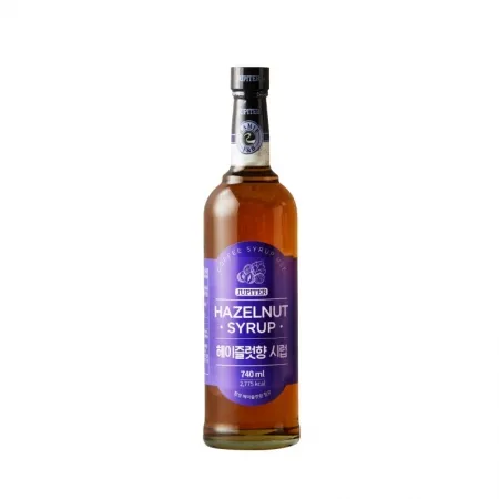 쥬피터 헤이즐넛 시럽 740ml