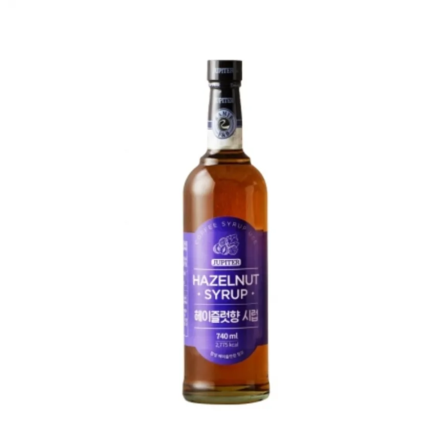 쥬피터 헤이즐넛 시럽 740ml 이미지